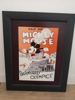 Cadre Mickey Mouse Barnyard Olympics, Comme neuf, Enlèvement