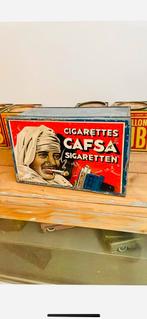 Prachtig blik sigaretten CAFSA 30cm op 20, Verzamelen, Nieuw, Ophalen of Verzenden