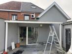 Terrasoverkapping, Doe-het-zelf en Bouw, Dakpannen en Dakbedekking, Ophalen, Kunststof, Gebruikt, Overige kleuren