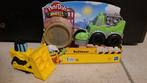 Play Doh Wheels bulldozer en straatveger, Ophalen, Zo goed als nieuw