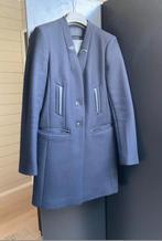 IKKS donkerblauwe lange jas wol fr38, Kleding | Dames, Maat 38/40 (M), Blauw, Ophalen of Verzenden, Ikks