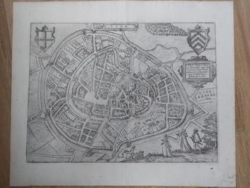 Gravure.uit 1648 van de stad Lier  beschikbaar voor biedingen
