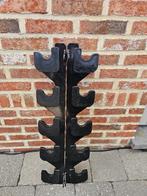 Olympic bar halterstang Wall houders 30€, Sport en Fitness, Ophalen, Zo goed als nieuw, Halterstangen