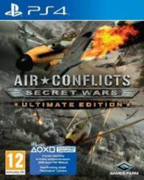 PS4-game Air Conflicts Secret Wars: Ultimate-editie., Games en Spelcomputers, Games | Sony PlayStation 4, Zo goed als nieuw, Simulatie