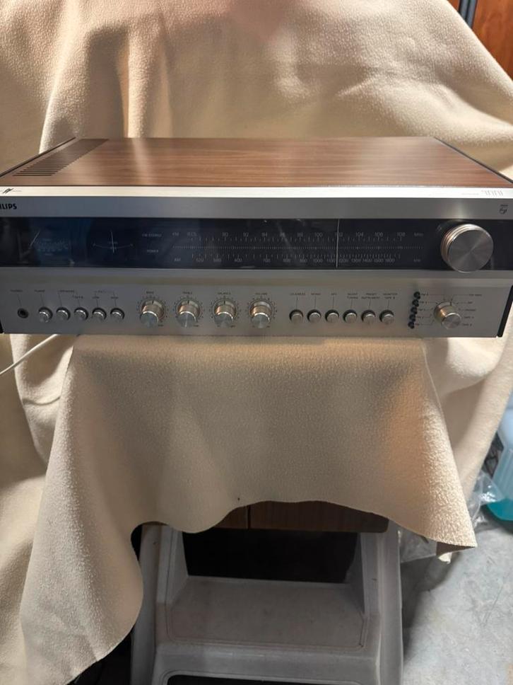 Tuner/amplificateur Philips AH 777, TV, Hi-fi & Vidéo, Tuners, Utilisé, Enlèvement
