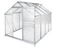 Broeikas van polycarbonaat 2m50x1m85x1m95 aluminium, Tuin en Terras, Polycarbonaat, Vampira1804@hotmail.com, Pets&gardenshop, Verzenden