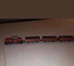 Goederentreinset met rangeerloc en wagons, Hobby en Vrije tijd, Modeltreinen | N-Spoor, Ophalen, Wagon, Analoog