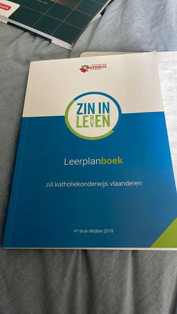 Zin in leren zin in leven leerplanboek beschikbaar voor biedingen