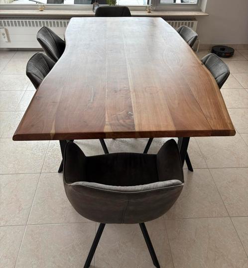 Complete eetkamer (eettafel met stoelen) en salon te koop, Huis en Inrichting, Complete eetkamers, Zo goed als nieuw, Ophalen