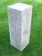 Blauwe steen zuil in verstek verlijmd ! 75 x 25 x 25 cm ., Tuin en Terras, Ophalen of Verzenden, Nieuw, Steen, Overige typen