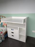 Verzorgingstafel/bureau Smastad IKEA, Kinderen en Baby's, Kinderkamer | Commodes en Kasten, Ophalen, Kast, 70 cm of meer, Zo goed als nieuw