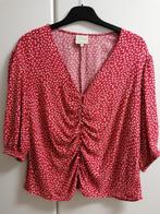 Rood bloesje met 3/4 mouwen van Dina Tersago for JBC, 40, Ophalen of Verzenden, Nieuw, Rood