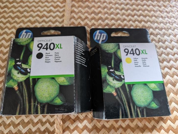 inktpatronen 940 XLinktpatronen 940 XL ZWART EN GEEL, Computers en Software, Printerbenodigdheden, Nieuw, Cartridge, Ophalen