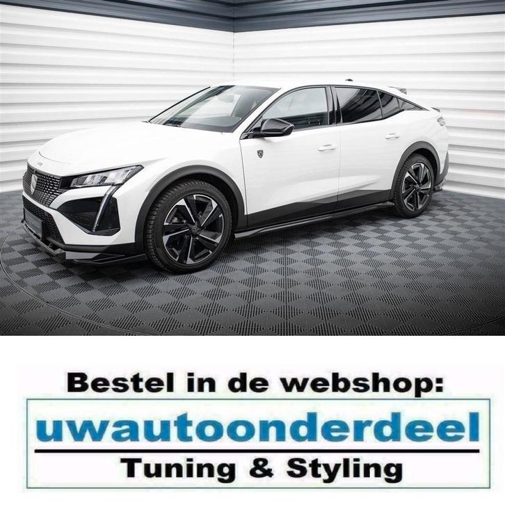 Maxton Design Spoiler Splitter Lip Peugeot 408 MK1, Auto diversen, Tuning en Styling, Verzenden