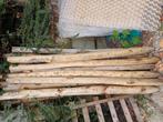 Kastanjehouten palen 17 stuks 2m, Ophalen, Zo goed als nieuw, Palen