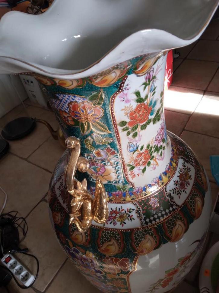Twee gigantische grote chinese vazen, Antiek en Kunst, Antiek | Vazen, Ophalen