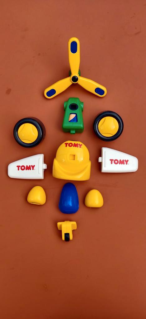 Tomy vintage helikopter bouwset, Kinderen en Baby's, Speelgoed | Bouwstenen, Zo goed als nieuw, Ophalen of Verzenden
