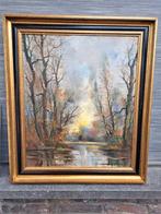 huile sur toile signe jean jacques foulon, Antiek en Kunst, Ophalen of Verzenden