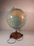 Vintage wereldbol globe franse uitgave, Ophalen of Verzenden