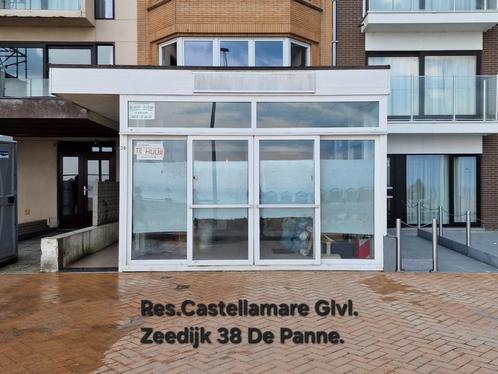 De Panne Zeedijk 38 Verkoopsr. 4,5 m x 14,0 m + prive ruimte, Zakelijke goederen, Bedrijfs Onroerend goed, Koop