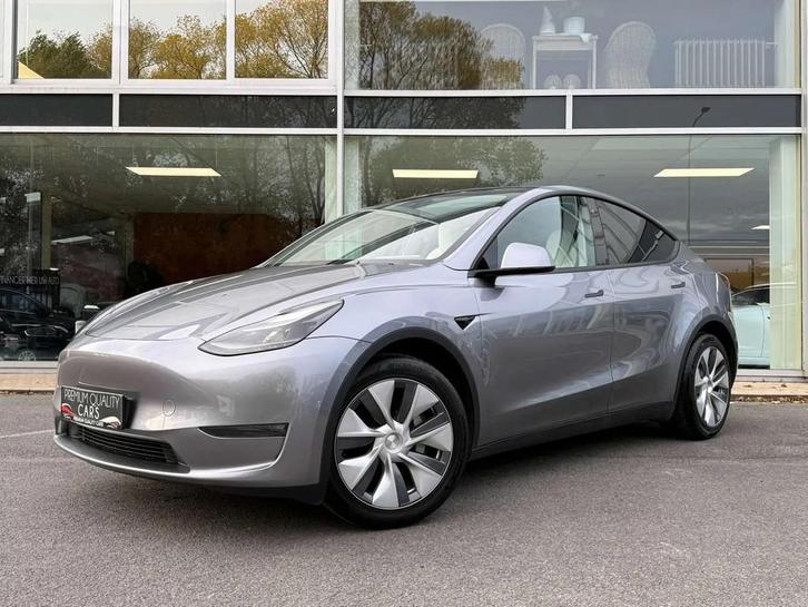 Tesla Model Y LONGE RANGE / QUICKSILVER / FULL SELF DRIVE, Auto's, Tesla, Bedrijf, Te koop, Model Y, ABS, Achteruitrijcamera, Adaptive Cruise Control