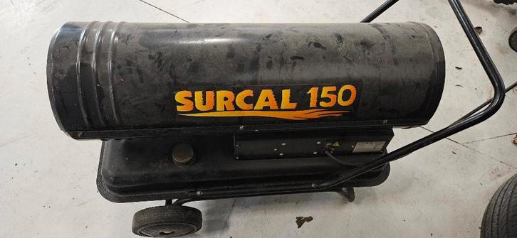 Canon à air chaud Surcal 150, 43 kW (150 000 BTU), Bricolage & Construction, Chauffage & Radiateurs, Utilisé, Poêle, 800 watts ou plus
