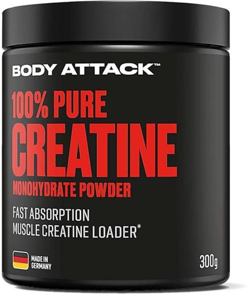 Body Attack Creatine monohydraatpoeder GRATIS ELVERING, Sport en Fitness, Gezondheidsproducten en Wellness, Nieuw, Poeder of Drank
