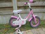 meisjesfiets 12 inch, Fietsen en Brommers, Fietsen | Kinderfietsjes, Ophalen, Gebruikt, Minder dan 16 inch, Zijwieltjes