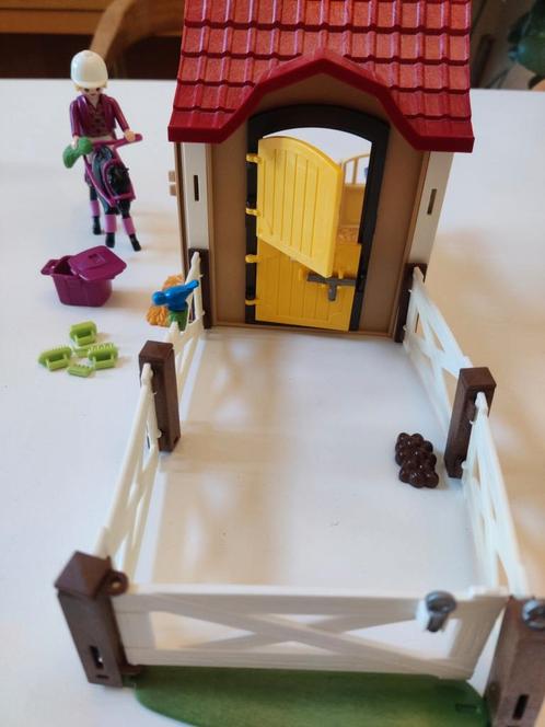 Écurie pour chevaux Playmobil set 6934, Enfants & Bébés, Jouets | Playmobil, Comme neuf, Enlèvement ou Envoi