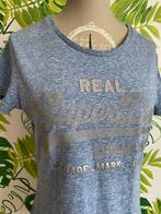 T-shirt Superdry - 38, Comme neuf, Manches courtes, Taille 38/40 (M), Bleu