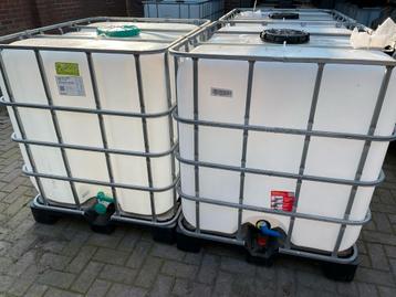 Ibc tanks 1000 liter kunstof pallets  multi box  beschikbaar voor biedingen