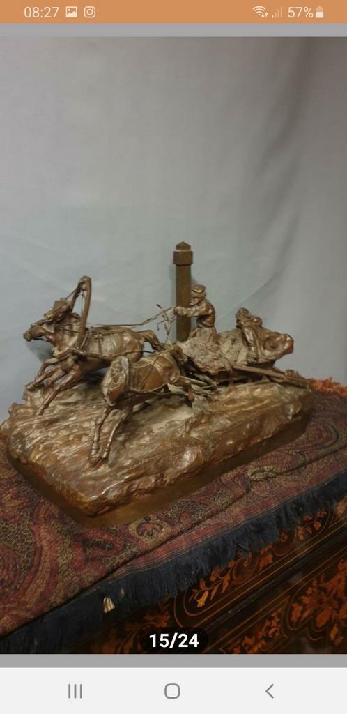 Gezocht aparte antieke bronzen of marmeren beelden, Antiek en Kunst, Antiek | Brons en Koper, Ophalen