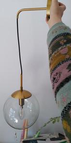 Mooie goudkleurige wandlamp, Huis en Inrichting, Lampen | Hanglampen, Ophalen of Verzenden, Zo goed als nieuw