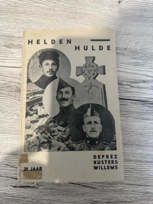 (1914-1918 IJZER VLAAMS) 20 jaar Heldenhulde F. Deprez F. Ku, Livres, Guerre & Militaire, Utilisé, Enlèvement ou Envoi
