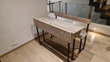 Banc d'école, Maison & Meubles, Bureaux, Enlèvement, Utilisé, Bureau