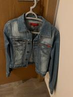 Een jeansjas maat S, Kleding | Dames, Jassen | Zomer, Ophalen, Zo goed als nieuw, Maat 36 (S), Blauw