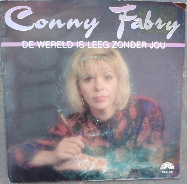 Conny Fabry: "De wereld is leeg zonder jou"/Conny Fabry-SET!, Cd's en Dvd's, Vinyl | Nederlandstalig, Ophalen of Verzenden