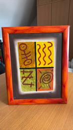 Schilderwerk Dominicaanse Republiek 45x37cm, Antiek en Kunst, Ophalen