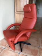 Jori relax+nekkussen+beschermlap model yoga(recent model), Huis en Inrichting, Ophalen, Zo goed als nieuw, Leer, Durlet hukla sede leolux himolla stressless