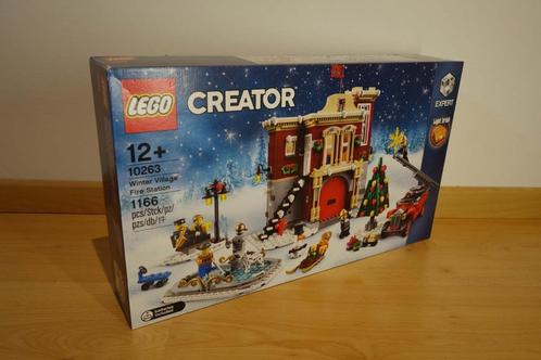 Lego 10263 - Winter Village Fire Station, Enfants & Bébés, Jouets | Duplo & Lego, Neuf, Lego, Ensemble complet, Enlèvement ou Envoi