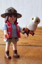 Playmobil dierenverzorger met uil, Ophalen of Verzenden, Zo goed als nieuw, Complete set