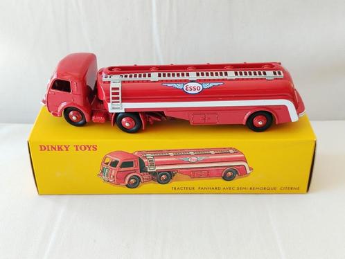 Dinky Atlas _ PANHARD ESSO tank _ Ref.32C, Hobby en Vrije tijd, Modelauto's | 1:43, Zo goed als nieuw, Bus of Vrachtwagen, Dinky Toys