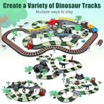 JONRRYIN elektrische trein dinosaurus spoorwegset GRATIS LEV, -, Verzenden, Nieuw, Met geluid