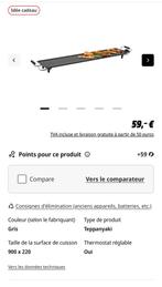 Elektrische bakplaat in perfecte nieuwstaat, Ophalen, Zo goed als nieuw