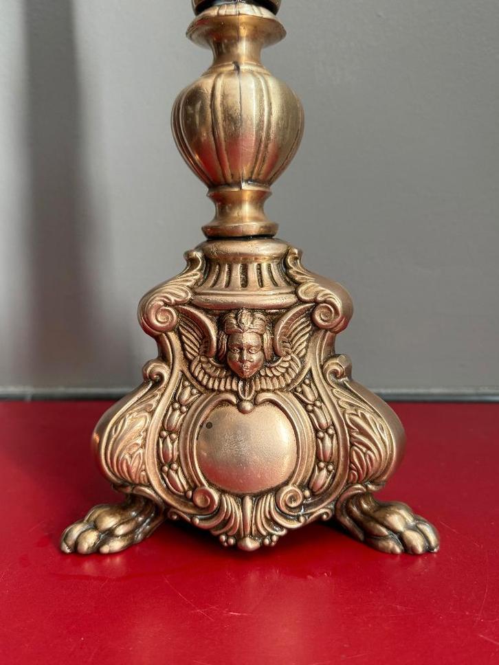 Neo BAROK - Kerk kandelaar (45cm), Antiek en Kunst, Antiek | Religieuze voorwerpen, Ophalen of Verzenden