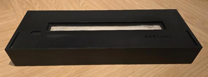 Bio-ethanol haard Ruby Fires, Maison & Meubles, Cheminées, Comme neuf, Autres types, Enlèvement