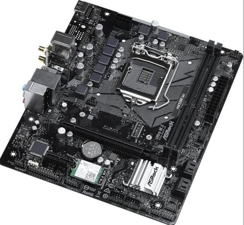 Asrock H410M/AC Wifi LGA1200, Computers en Software, Moederborden, Zo goed als nieuw, Intel, DDR4, Ophalen of Verzenden