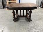 Eetkamertafel, Huis en Inrichting, Ophalen, Gebruikt, Eikenhout, Vijf personen of meer