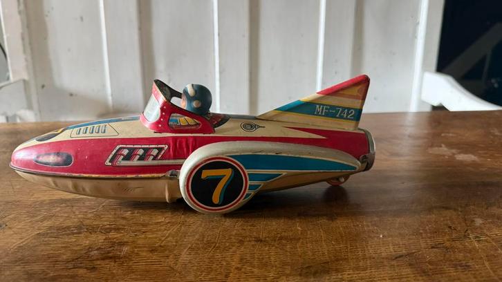 MF-742 Vintage speelgoed „Great Flying Boat — Space Patrol”, Antiek en Kunst, Antiek | Speelgoed, Ophalen of Verzenden