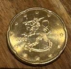 Finlande 20 cents 2002, Enlèvement ou Envoi, Finlande, 20 centimes